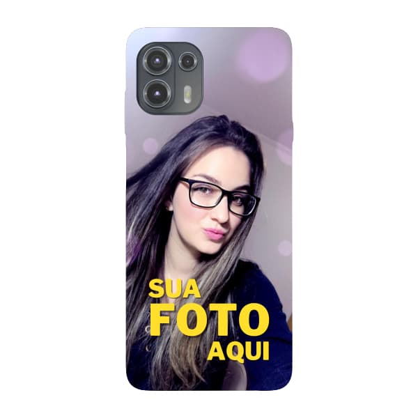 Capinha para Moto Edge 20 Lite Anti Impacto Personalizada - Com Foto