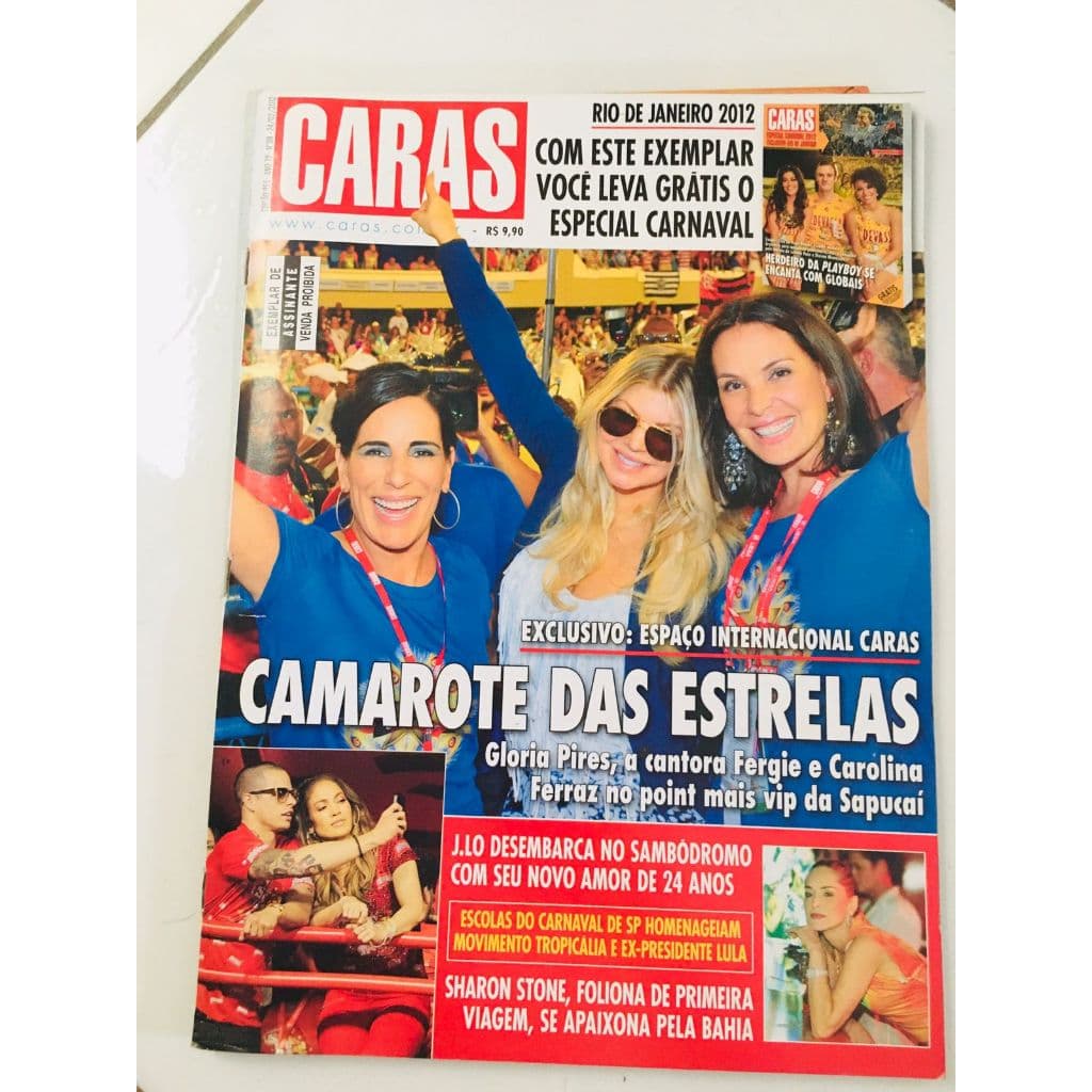 Revista Caras Camarote Das Estrelas