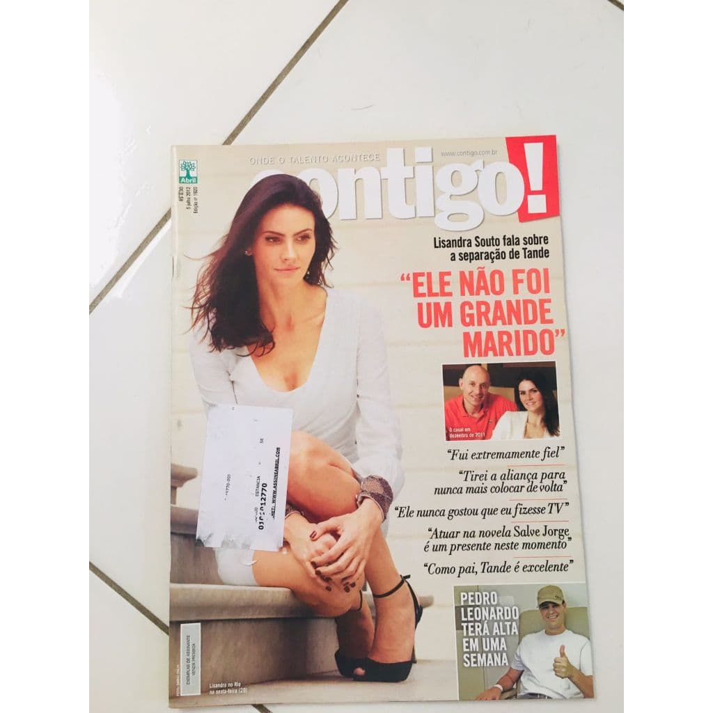 Revista Contigo Lisandra Souto