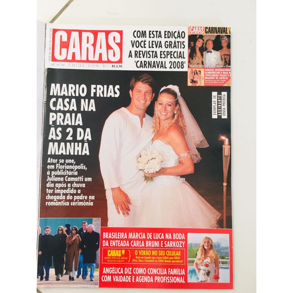 Revista Caras Mario Frias