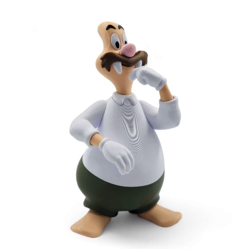 Boneco Leôncio 20cm: Action Figure, Estátua Colecionável Turma do Pica-Pau