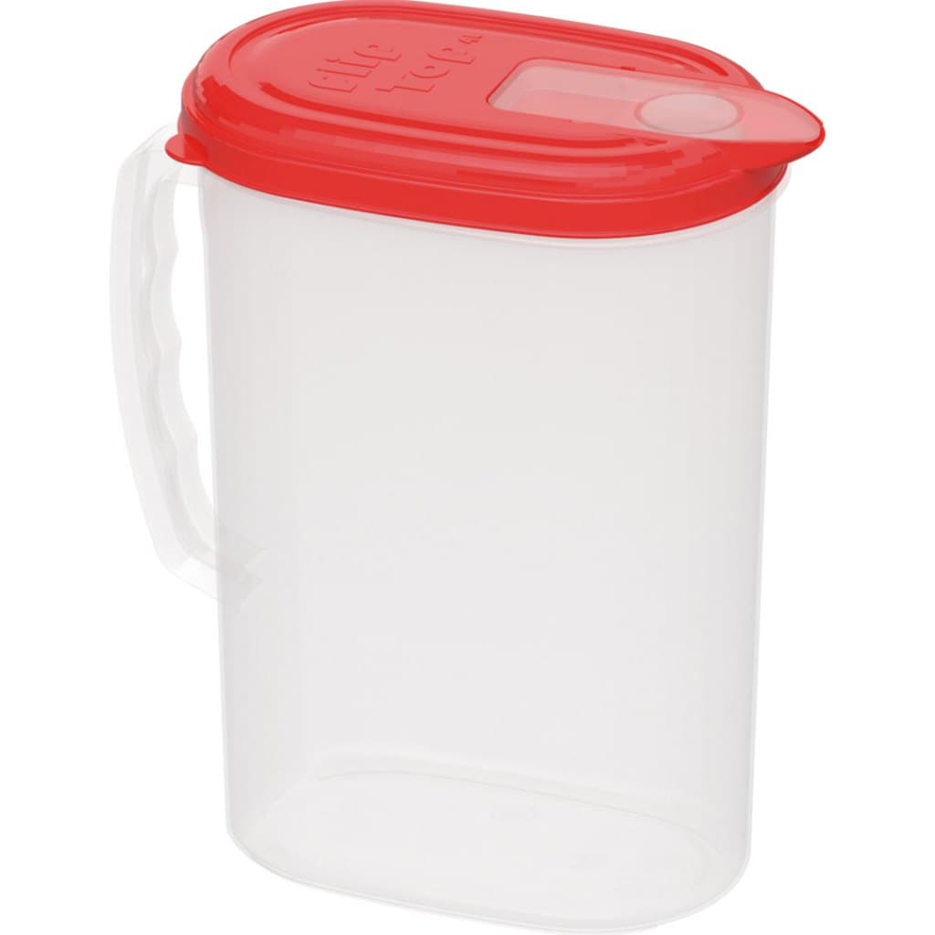 Jarra 4 Litros para Suco Água com Tampa Porta Bebidas Geladeira Resistente Nitron