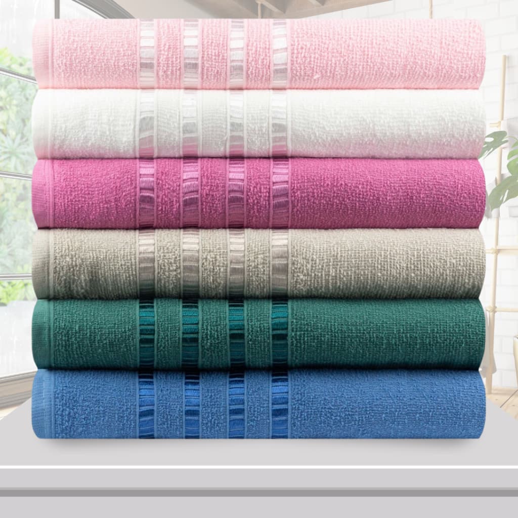 kit com 2 Toalhas de banho esmeralda brilhante 70x130