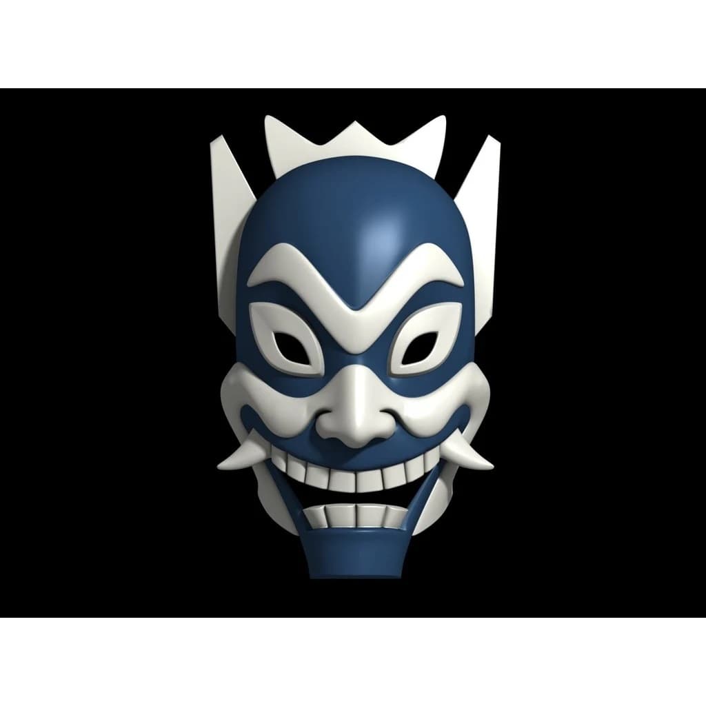 Mascara Espírito Azul Avatar Zuco A Lenda de Ang