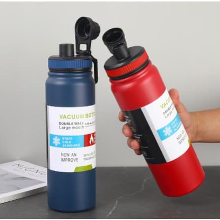 Garrafa Térmica 800ml garrafa espacial Quente & Frio Com Isolamento Térmico De Grande Capacidade