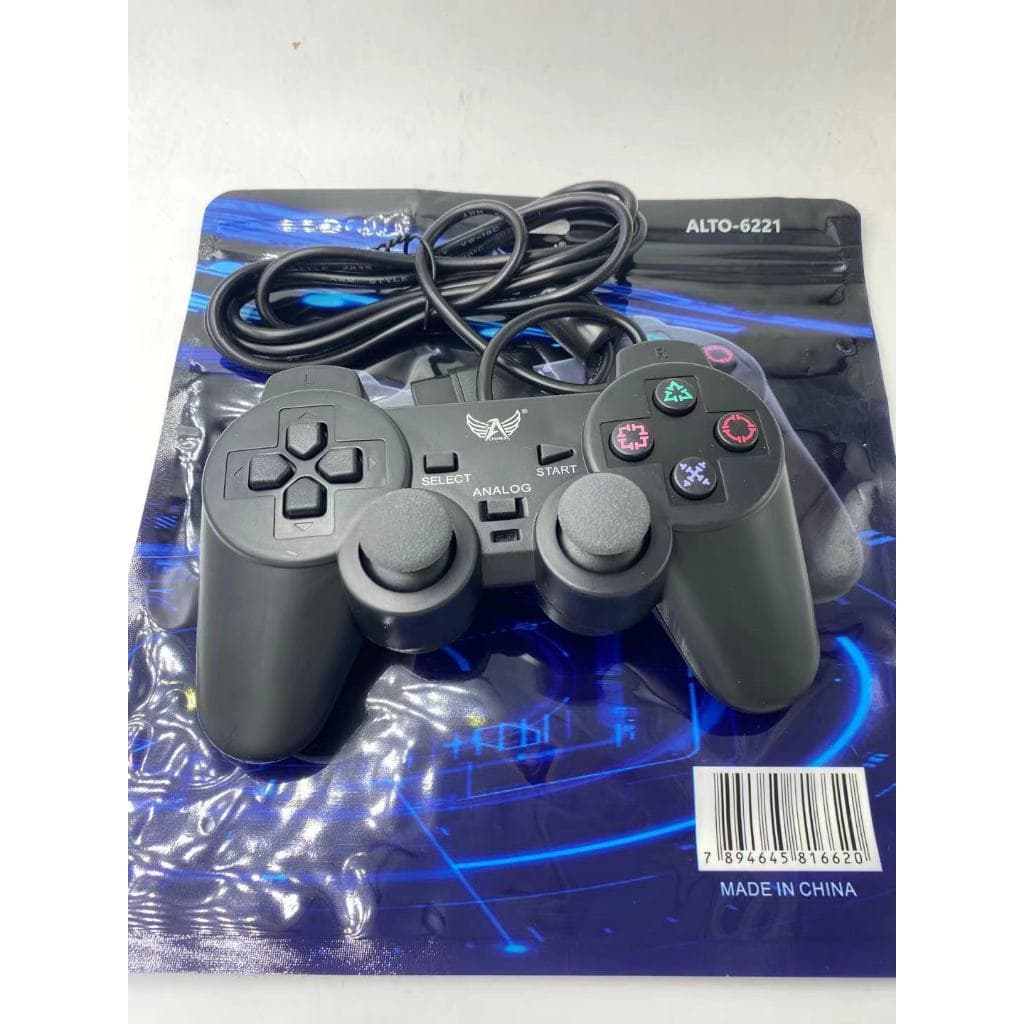 controle ps2 com fio console playstation 2