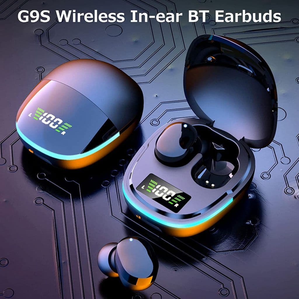 Fone De Ouvido Sem Fio Bluetooth Gaming G9S Com Cancelamento De Ruído À prova d'água Som estéreo HiFi Com microfone - TX