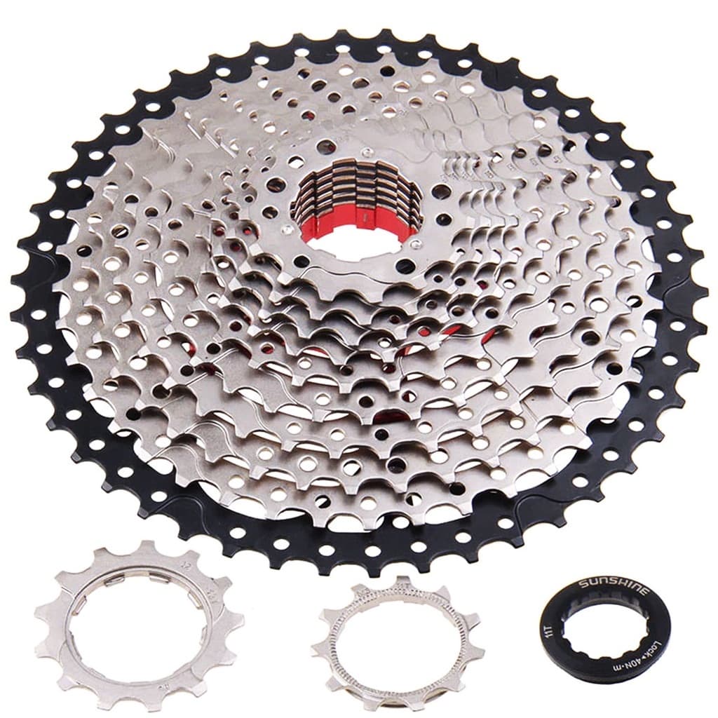 Catraca Cassete 9V/10V/11V 36/40/42/46/50/52d 11v Padrão Shimano Sram Marcha K7 Mtb Bicicleta