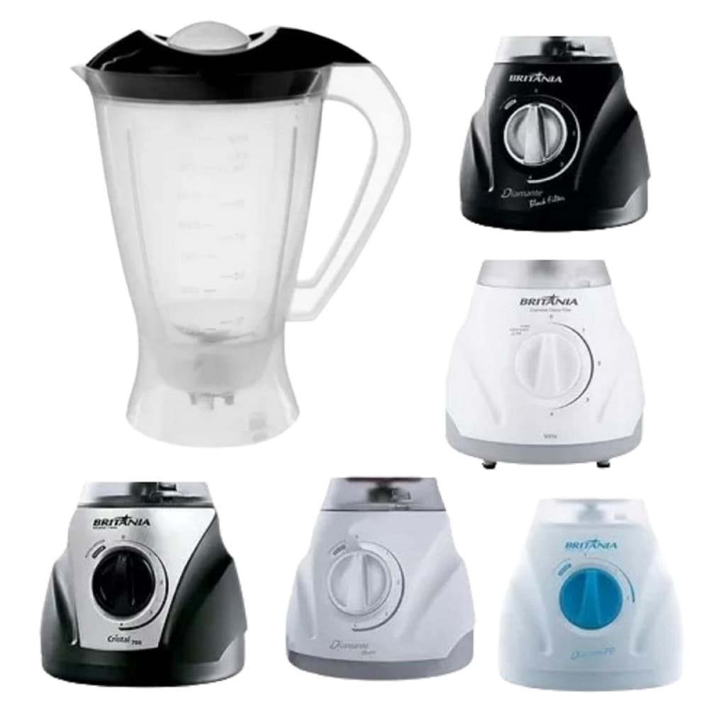 COPO LIQUIDIFICADOR MICROMAX COMPATIVEL BRITÂNIA DIAMANTE BLACK / ELECTROLUX CHEF