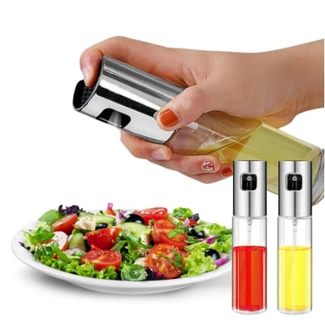 Spray Pulverizador Galheteiro Borrifador Azeite Vinagre Vidro Dosador