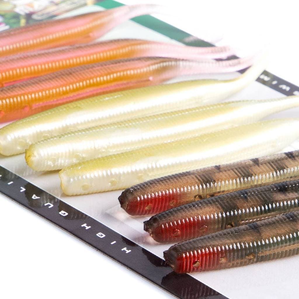 Isca Artificial shad, Soft W182 - SOFTBAIT MARURI isca para Traíras, Black Bass, tucunaré, Anzol Jig Head, traíra