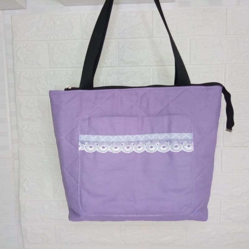 Bolsa sacola mercado grande bolsa professor tecido impermeável bolsa grande