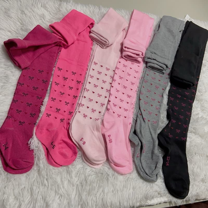 Meia Calça Infantil feminina do inverno Fio 80
