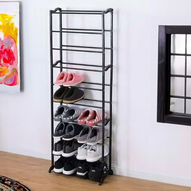 Sapateira Vertical De Porta 10 Andares Estante Organizadora