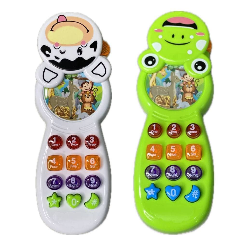 Celular De Brinquedo Musical Botões Telefone Infantil Animal Brinquedos Educativo
