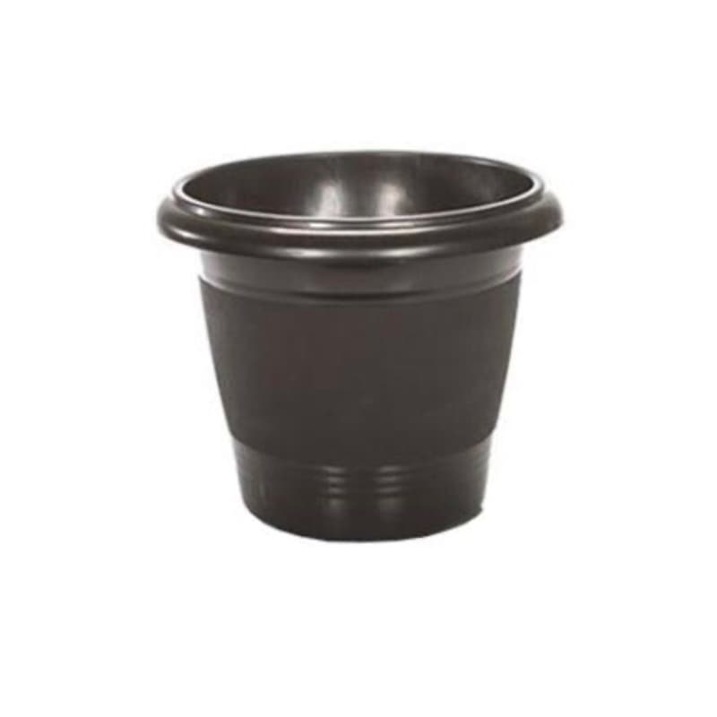 Vasos Plásticos P/ Plantas 10cmx7cm - Tamanho 1 - Preto