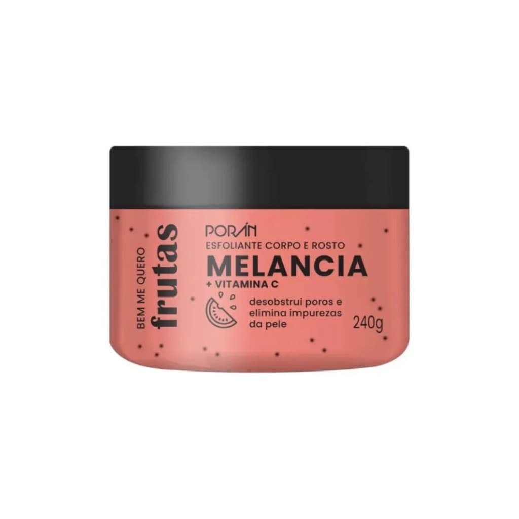 Esfoliante Corpo e Rosto Melancia - Porán