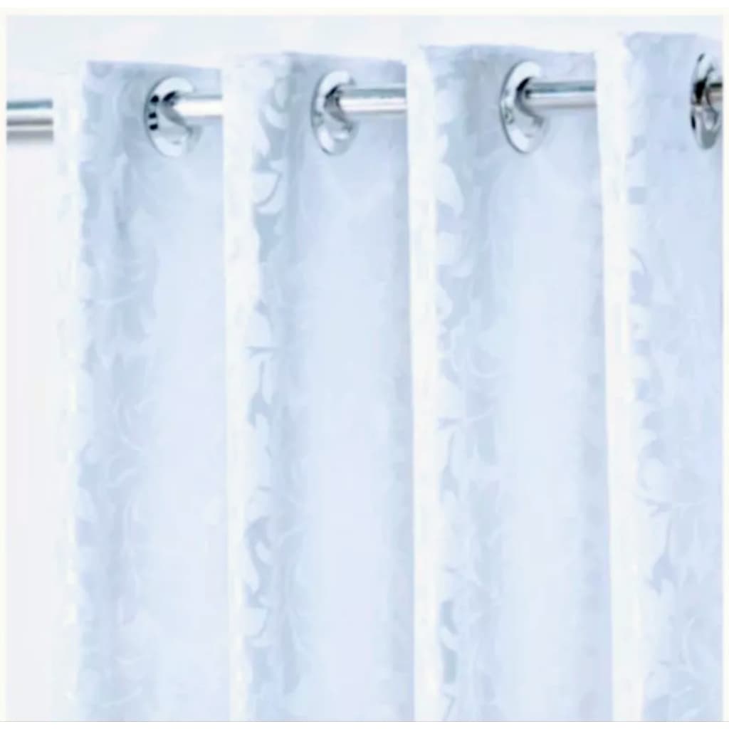 Cortina Jacquard 6m x 2,70m – Bloqueia até 65% da Claridade – Ideal para Sala, Quarto, e Escritório