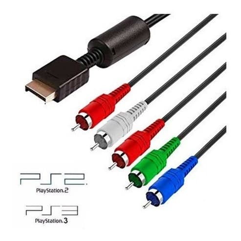 Cabo de Vídeo Componente para PS2 e PS3