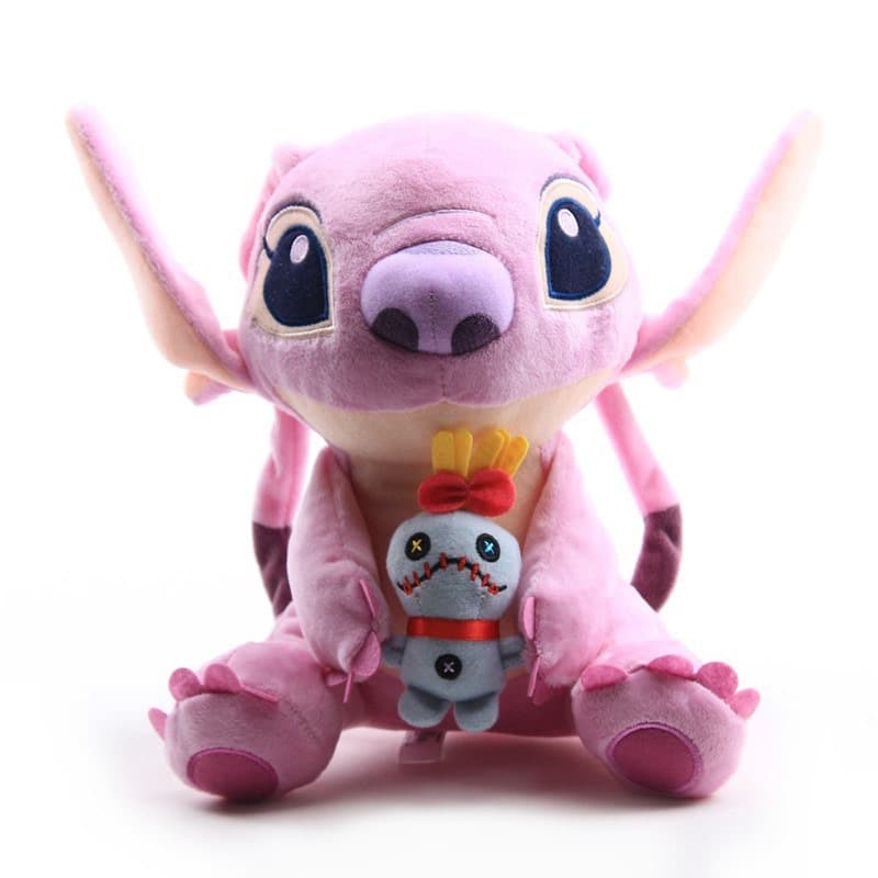 Linda Pelúcia Angel Xepa Amor Do Stitch Da Lilo 25 Cm Pelucia nova Disponivel a Pronta Entrega no Brasil