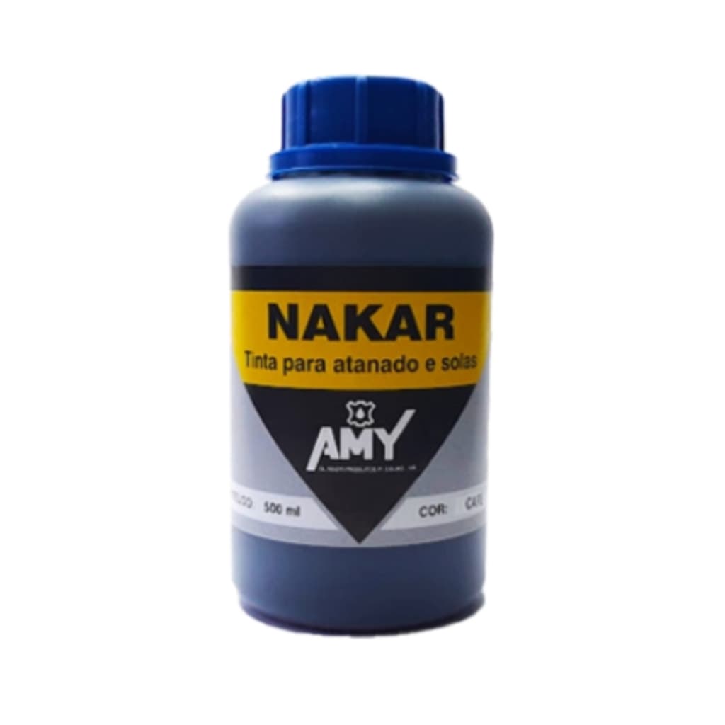 Tinta Nakar 500ml Para Atanados e Solas - AMY Couro