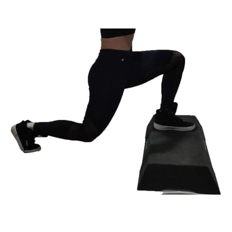 Step De Ginástica Mdf Profissional Revestido Em Borracha 80x32x14cm HXT Sports