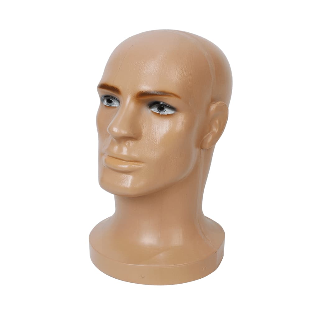 Cabeça de Manequim Expositor de Boné Óculos Masculino