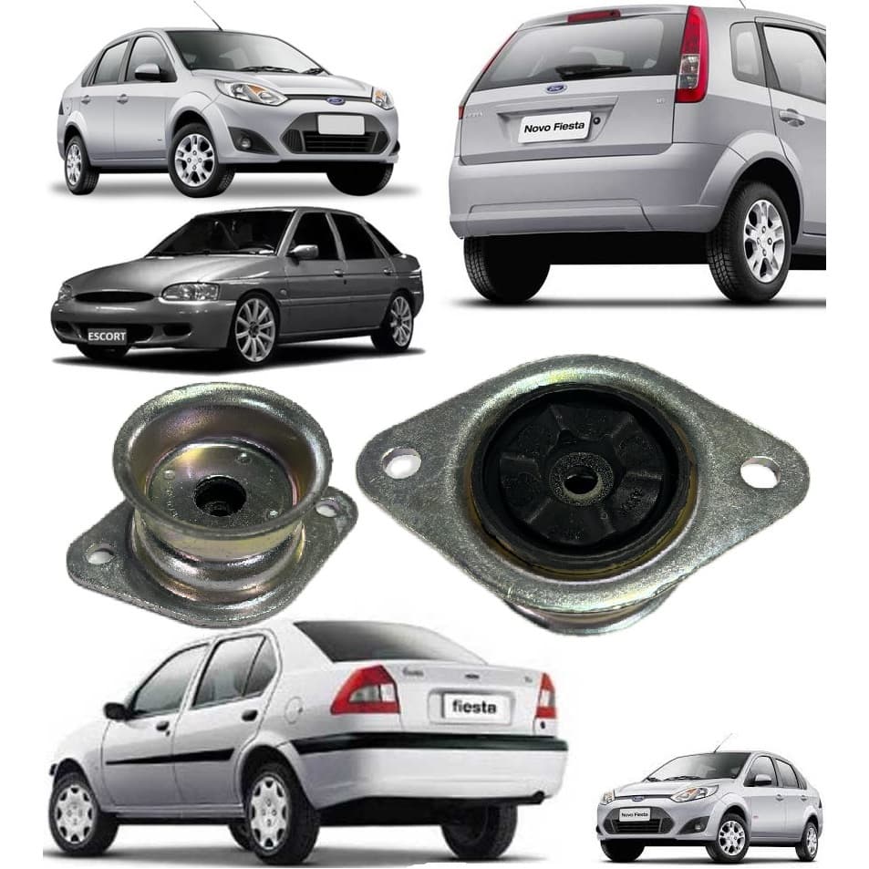 Coxim Amortecedor Superior Traseiro Fiesta fiesta Sedan fiesta Hatch  Escorte 2002 a 2014