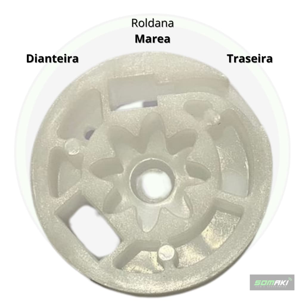 Roldana Marea Dianteira Traseira