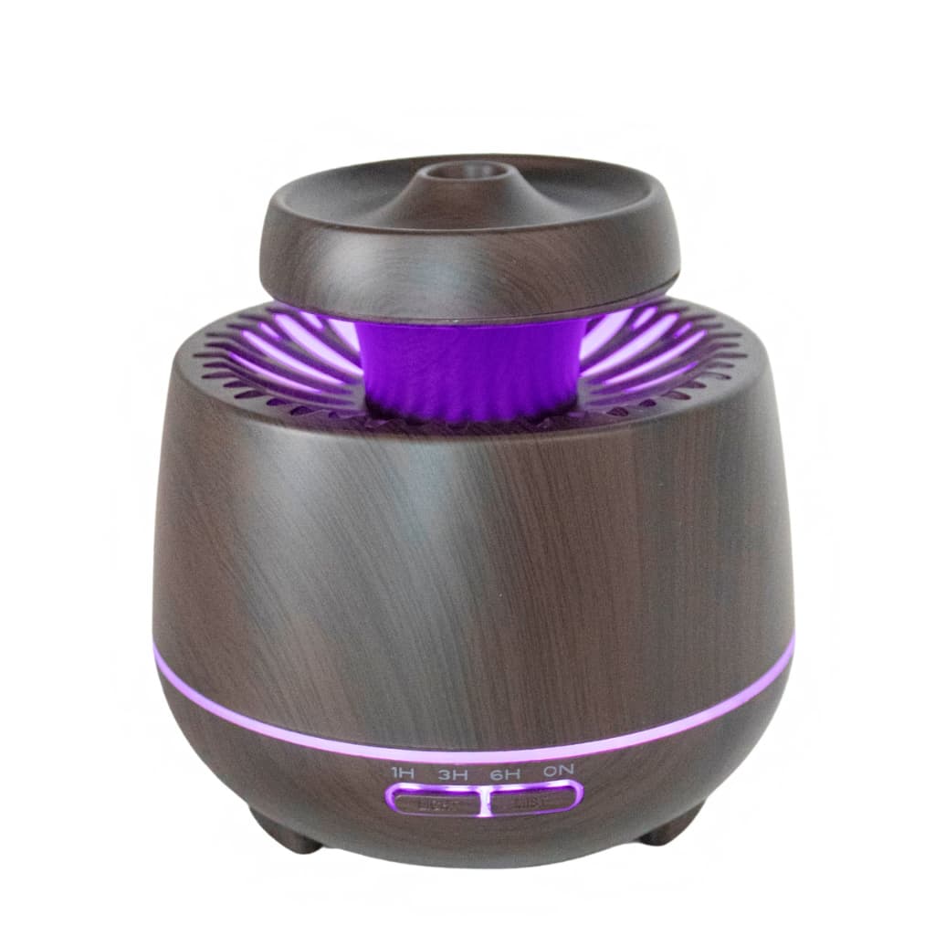 Aromatizador e Umidificador de Ambientes Com 7 Tipos De Luzes De Led 400ML Lançamento Novidade