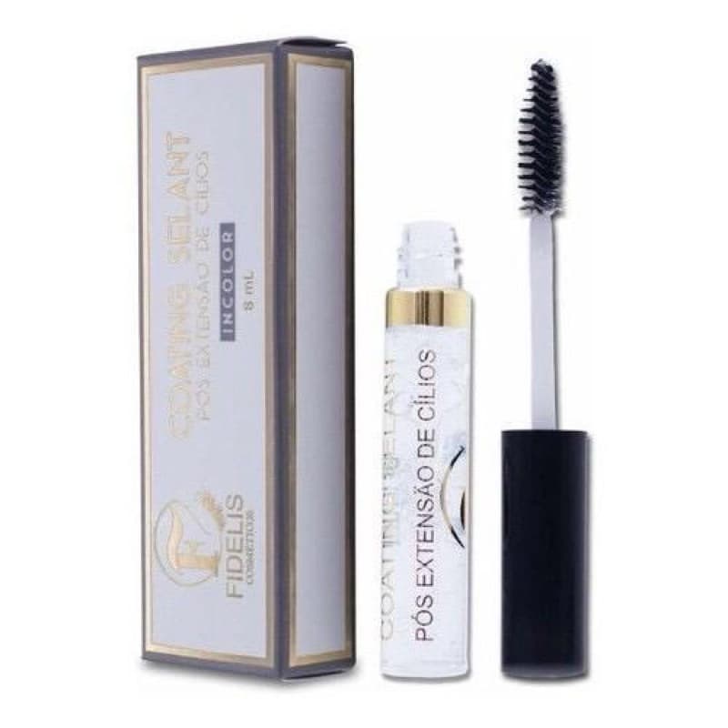 Selante Fidelis Pós Extensão Alongamento de Cílios Coating Selant Black/Incolor 8ml.