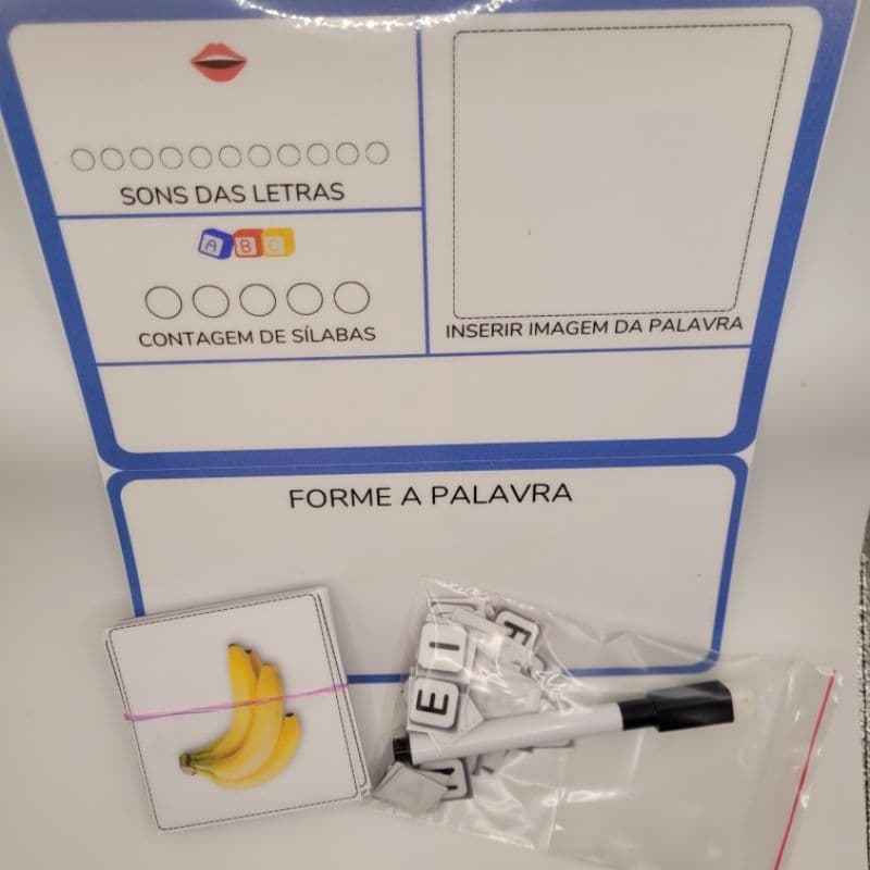 ALFABETIZAÇÃO RECURSO VISUAL TECLADO