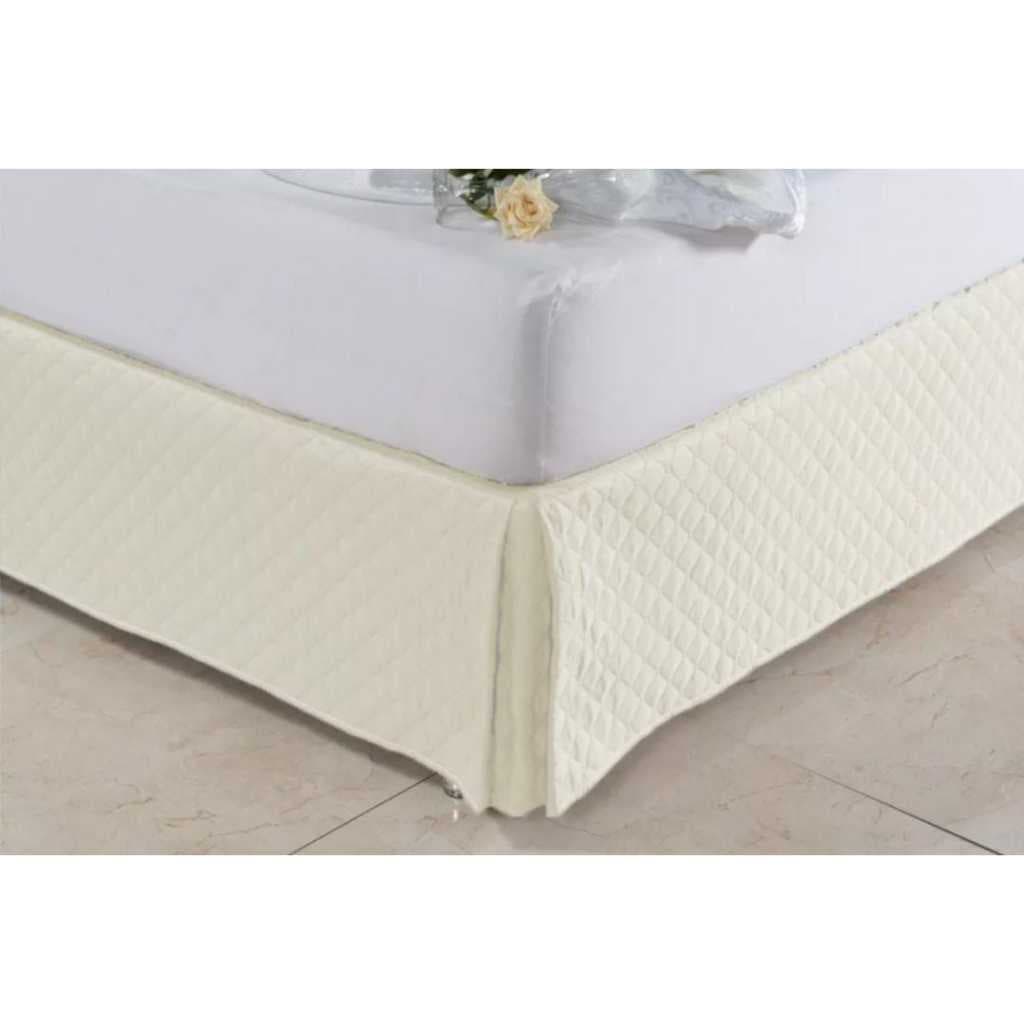 Saia para Cama Box Queen com Tecido Matelado Varias Cores