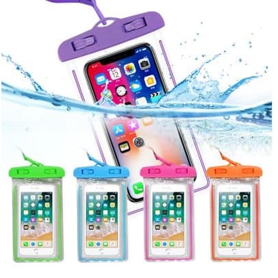 Capa Celular a Prova d'água 6'' Protege Chuva e Poeira Piscina