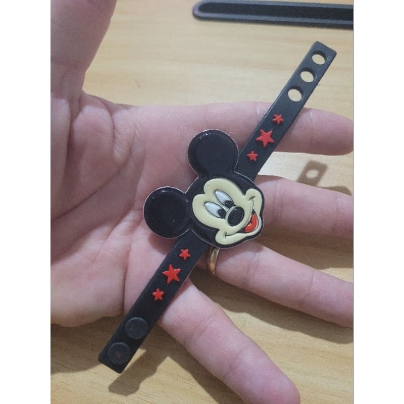 pulseiras mickey e minnie 20 unidades