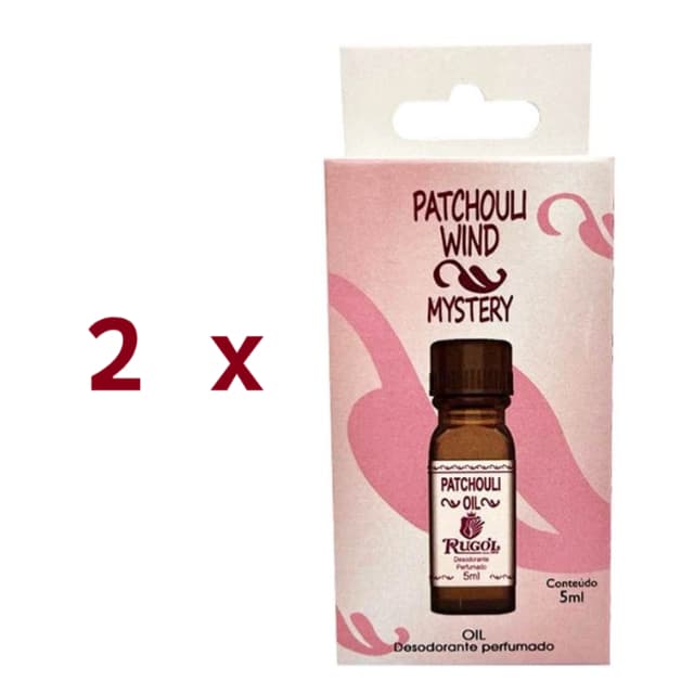 2 UNIDADES DE WIND MYSTERY PATCHOULI 5 ML * RUGOL ORIGINAL *