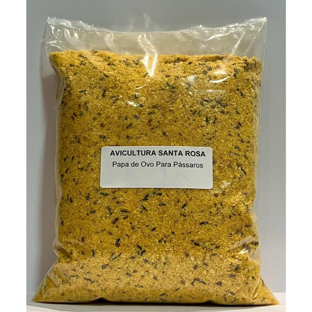 Papa De Ovo Para Pássaros - 1 Kg