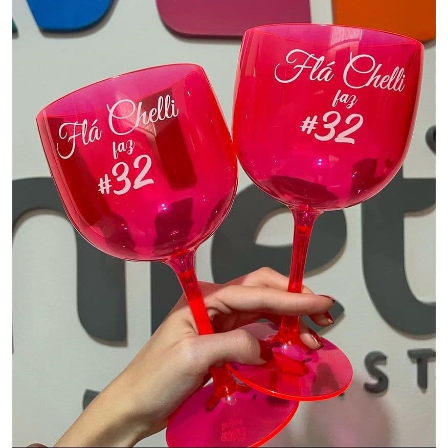 Kit com 50 Taças de Gin Personalizada 580ml