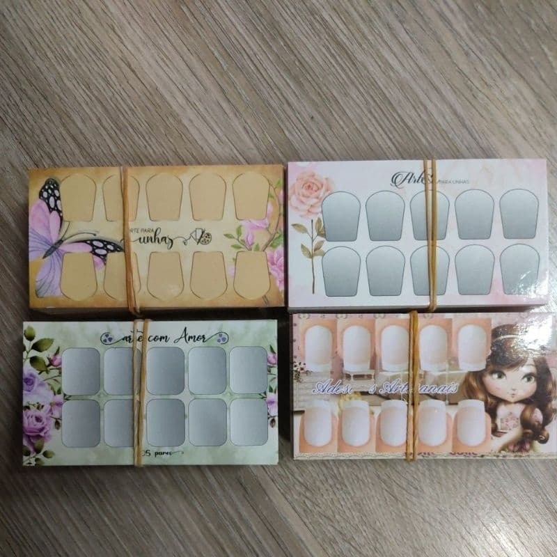 200 cartões 5 pares