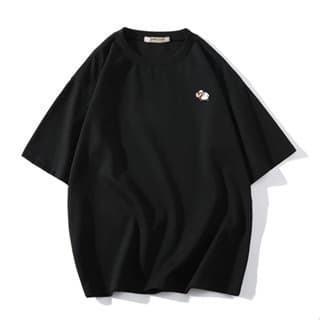 Camiseta Promoção Gola Redonda Roupas Masculinas  Blusas Camisetas