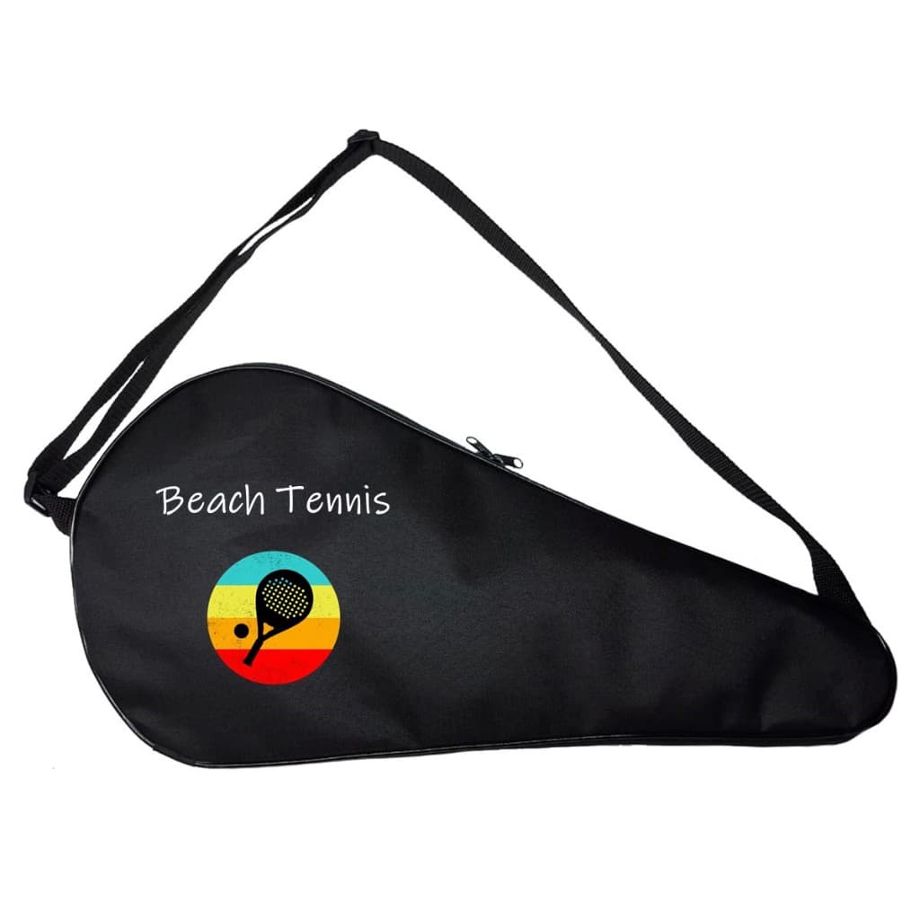 Porta Raquete de Beach Tenis Exclusiva Profissional e Amador