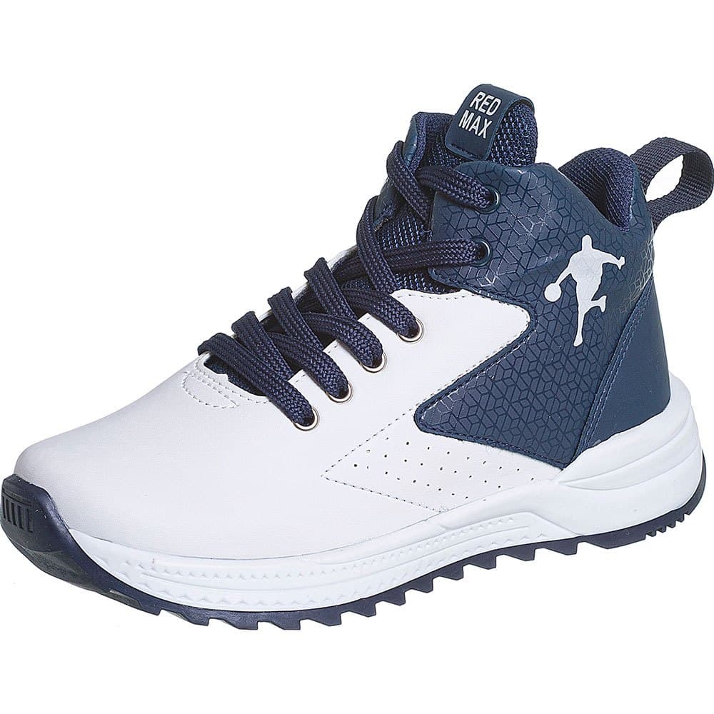 Tênis Esportivo Cano Alto Infantil Menino Masculino Confortável Original