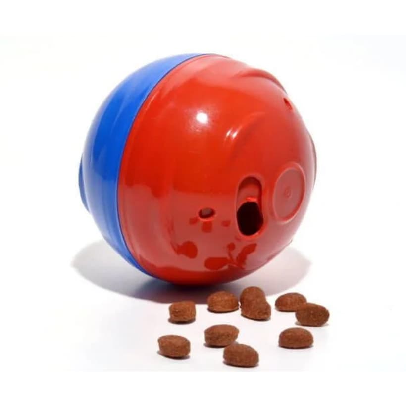 Comedouro Lento Interativo Redondog Dispenser de Ração Petisco Enriquecimento Ambiental para Cachorro - Pet Games
