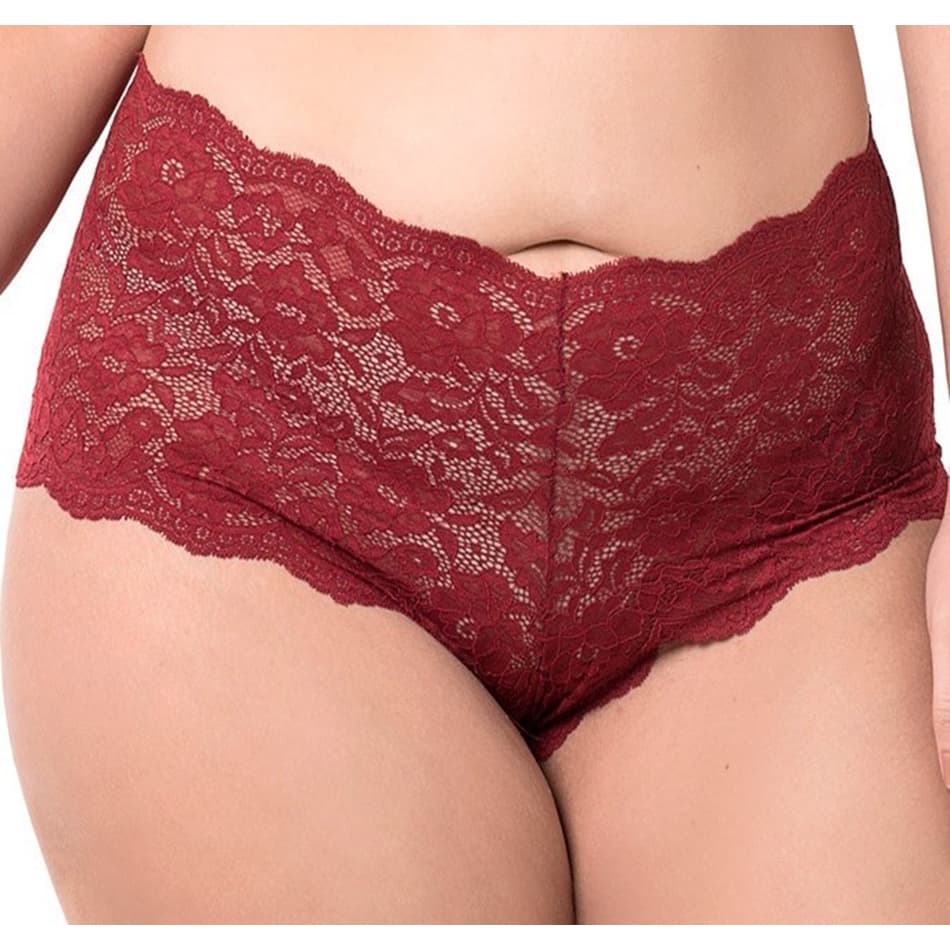 Promoção 10 Shortinho Caleçon  em renda Plus size