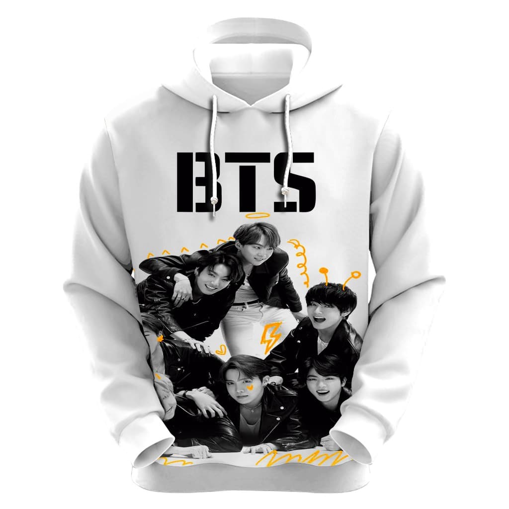 Blusa moletom infantil banda integrantes música moda promoção