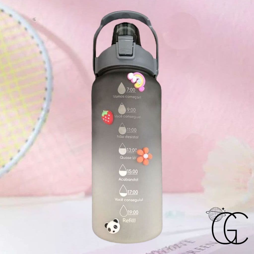 Garrafa Motivacional 2 Litros com apoio para celular