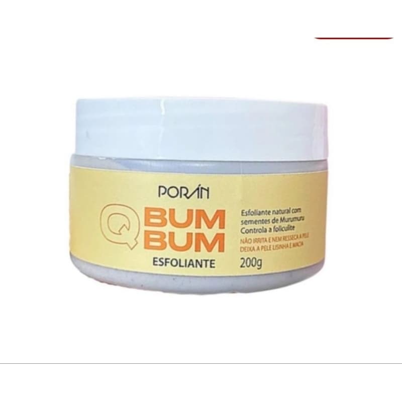 Esfoliante BumBum Natural Vegano Porán 200g