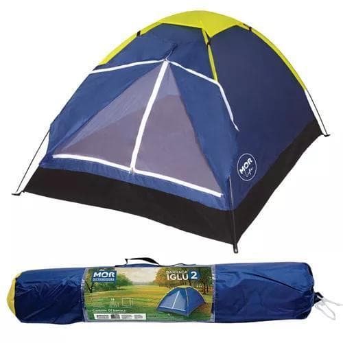 Barraca Iglu Camping Acampamento 2 Pessoas - ORIGINAL MOR