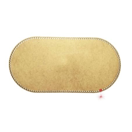 Fundo Base MDF Cestos Crochê Fio de Malha - 30x60cm a 45x77 - Moisés - 3mm