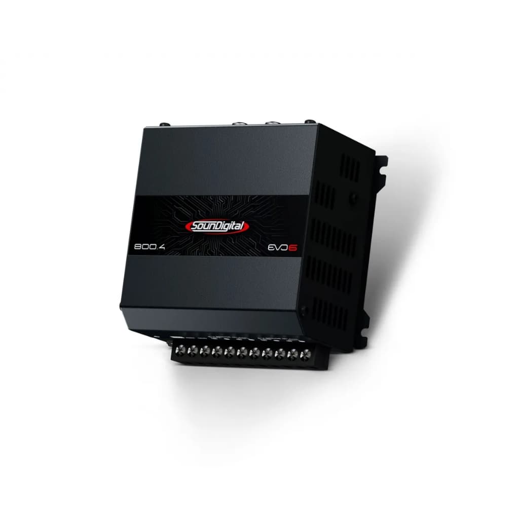 MÓDULO AMPLIFICADOR DIGITAL SOUNDIGITAL SD800.4D EVO 6 NANO - 4 CANAIS